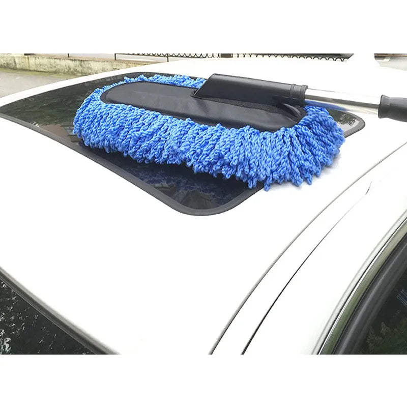 VIvolux | Pro Clean Universal Ausziehbares Auto-Wachs-Bürsten-Set