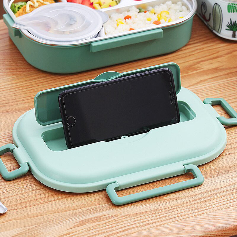 Edelstahl Mehrfach-Compartments Kinder Lunchbox | Brehn