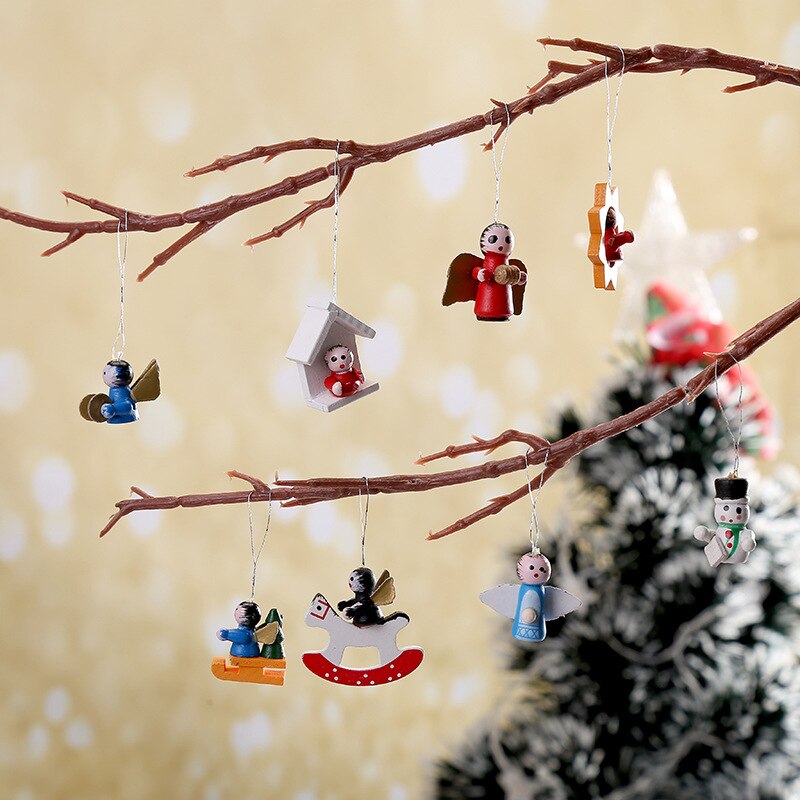 Brehn | 48pcs Santa's Runners Holz Deko Set