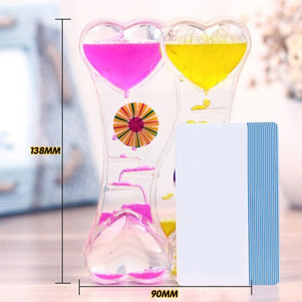 DouBrehne Schwimmende Herzen Sanduhr