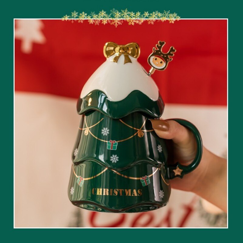 Brehn | 3D Kreativer Weihnachtbaum Becher
