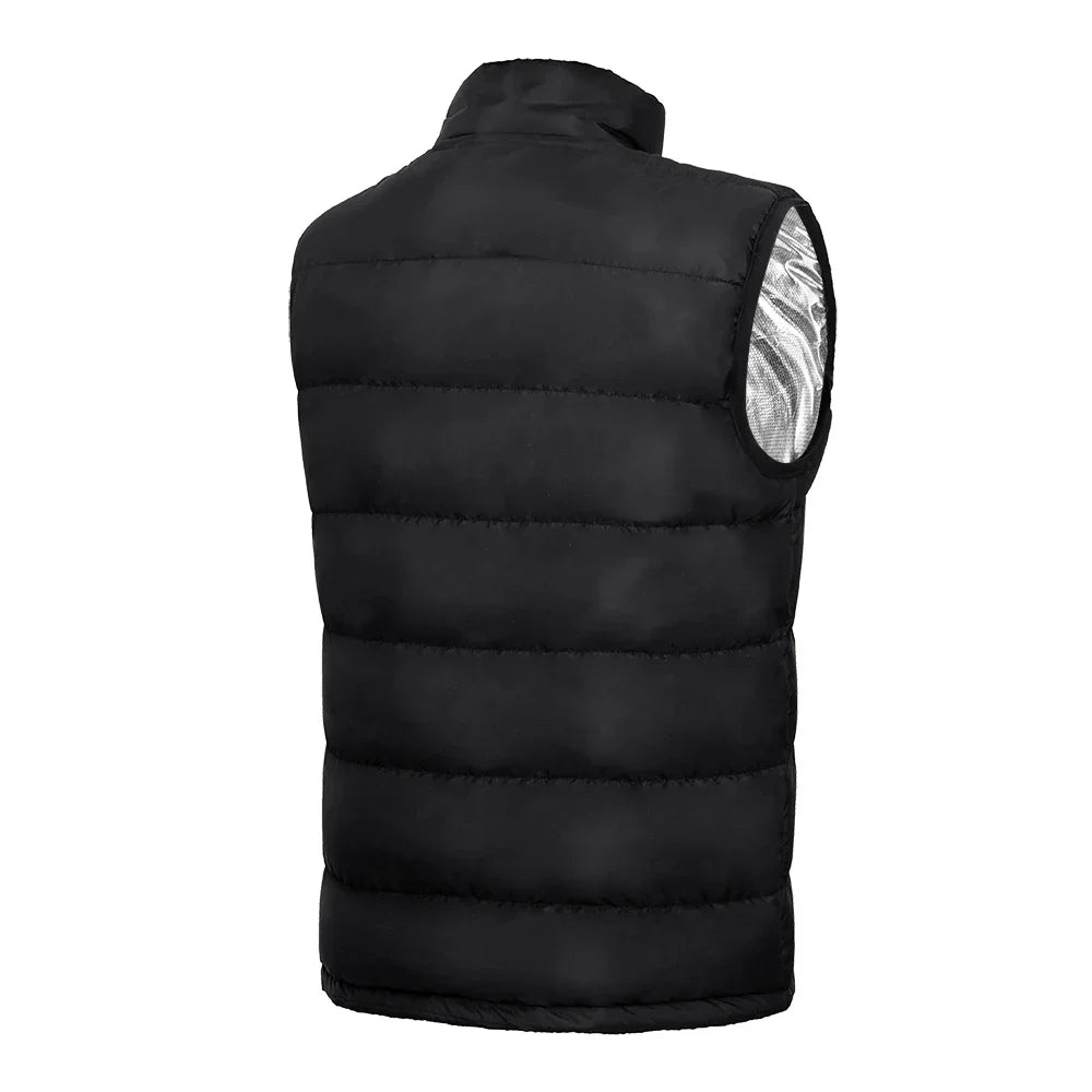 Brehn | beheizte Jacke mit 9 Heizzonen | USB-Heizjacke für Frauen & Männer | Graphene-Heiztechnologie für Outdoor, Camping & Sport | ThermoVenture