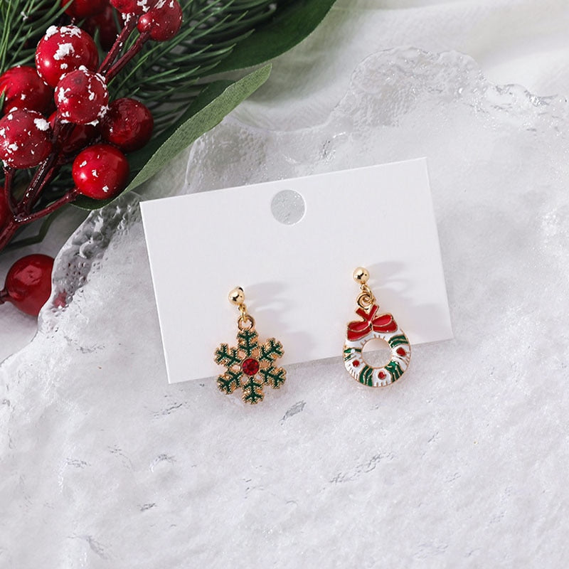 Brehn | Charmante Weihnachtszeit Design Ohrringe