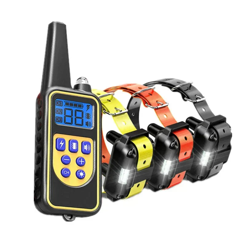Brehn | Elektrisches Trainingshalsband | Wasserdicht und wiederaufladbar für alle Hunde