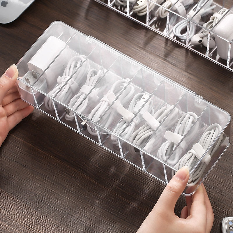 Transparente Kabelorganisatorbox | Brehn