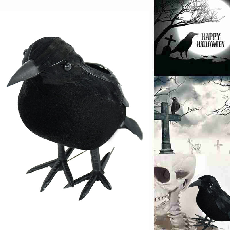 Schwarzer Rabe Halloween Wohnkultur | Brehn