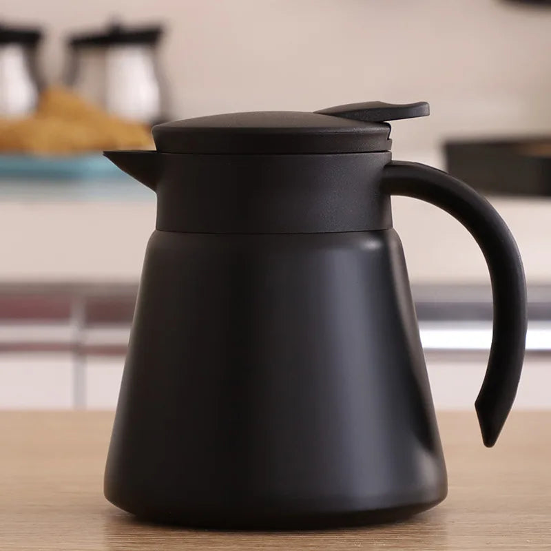 Brehn | ThermoBrew Isolierte Karaffe | Edelstahl 304 | Doppelwandig & Vakuumisoliert | 6h Heiß / 12h Kalt | 0,5 L
