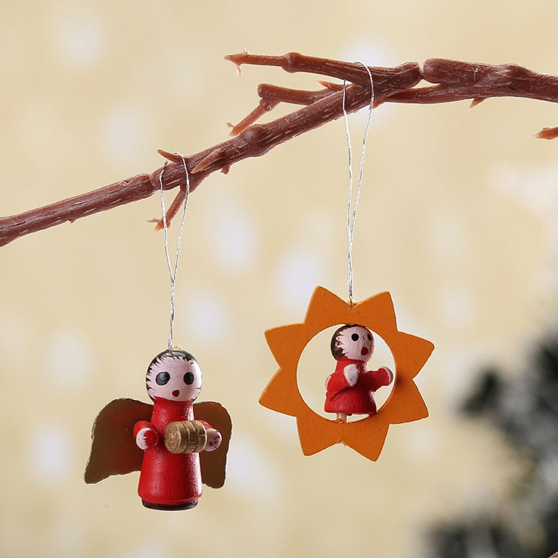 Brehn | 48pcs Santa's Runners Holz Deko Set