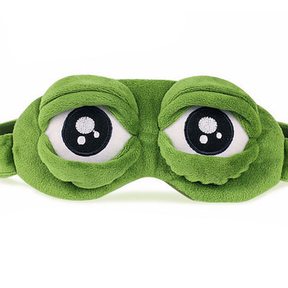 3D Schlafender Frosch Schlafmaske