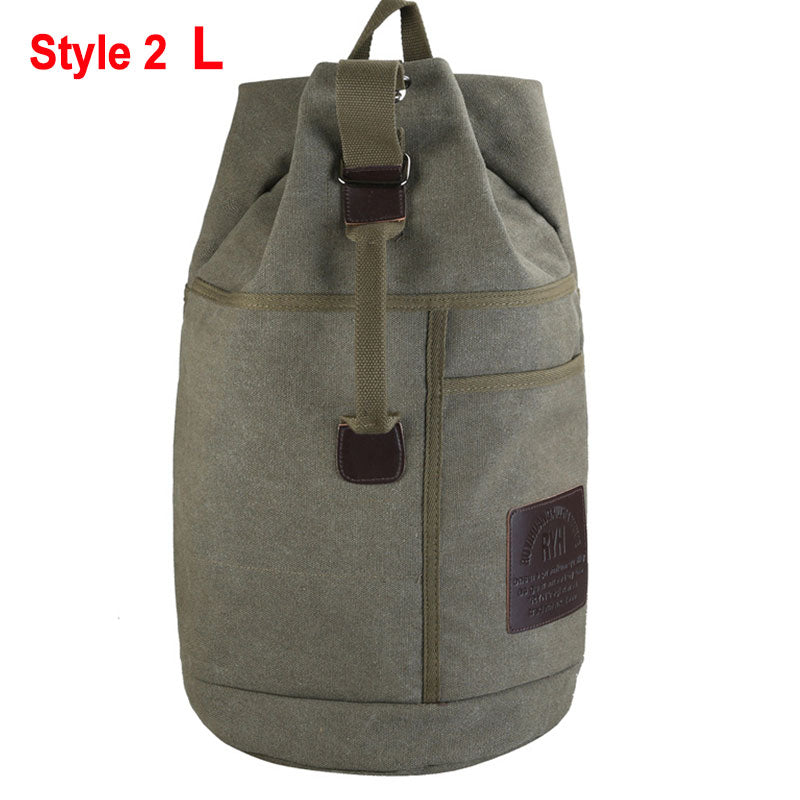 Brehn | Nomad Freundliche Canvas Eimer Tasche Rucksack