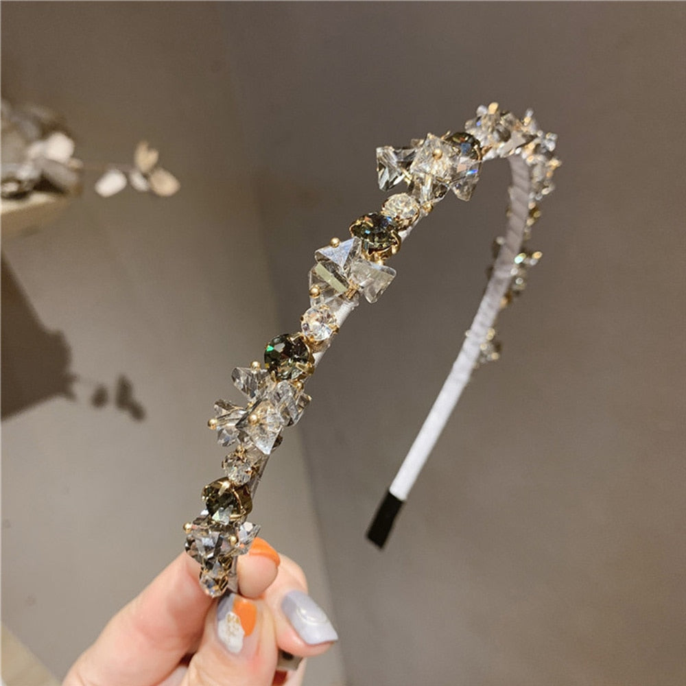 VIvolux | Anspruchsvolle Funkelnde Strass-Kristall-Haarband