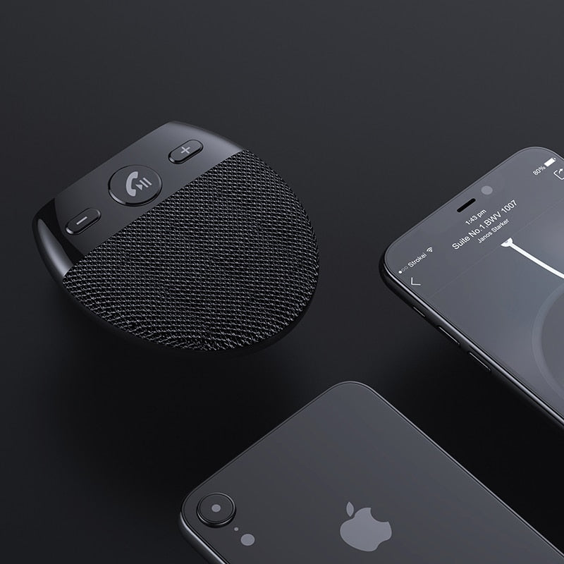 Brehn | Multipoint Wireless Bluetooth Sonnenblenden Auto Lautsprecher