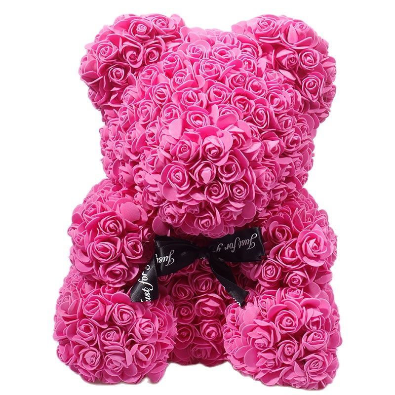 Brehn | Künstliche Rosenblumen Teddybär
