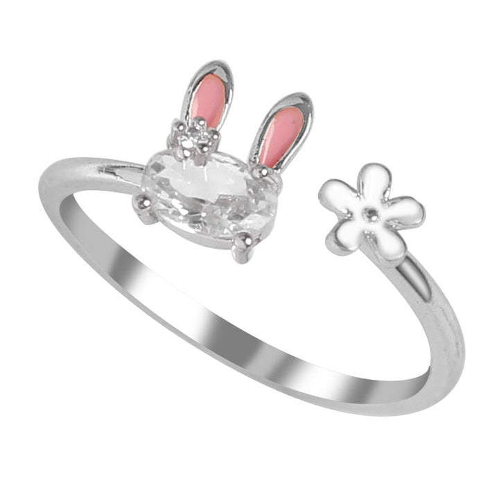 Brehn | Magischer Strahlender Hasen Charm Ring