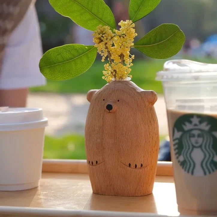 Süßer kleiner Bären-Blumenvase | Brehn