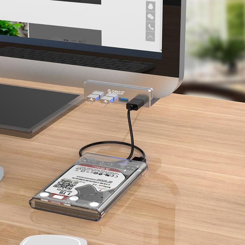4-Port-Clip-Typ-USB-3.0-Aluminium-Hub | Brehn