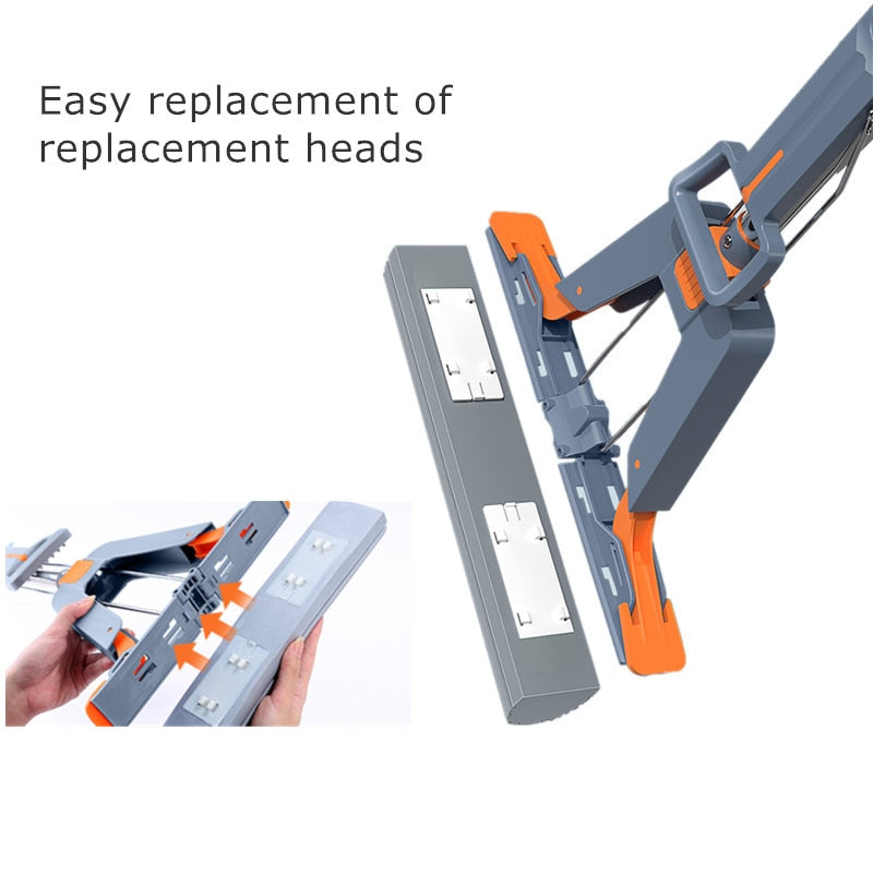 Handle Ease Faltbarer müheloser Bodenwischer | Brehn