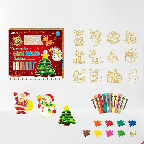 Brehn | DIY Weihnachtsglas Bildungsfarben Set