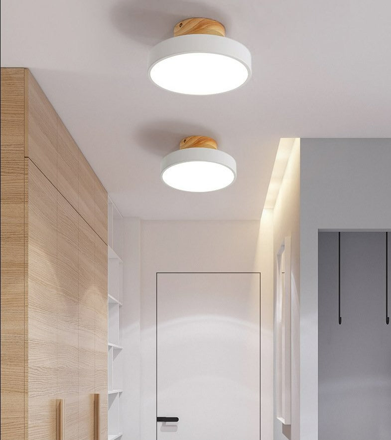 Bunte nordische LED-Deckenleuchte