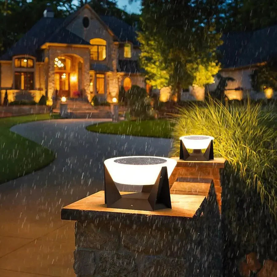 Brehn | Designer Solarbetriebene Außenlampe