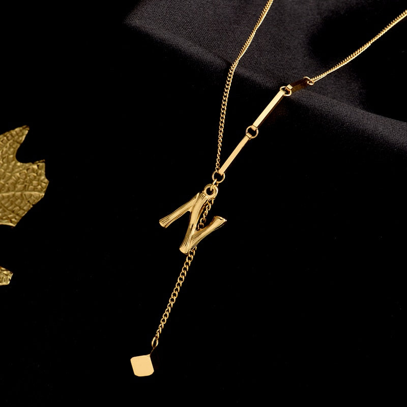 Brehn | Charmante Initialen Buchstaben Halskette