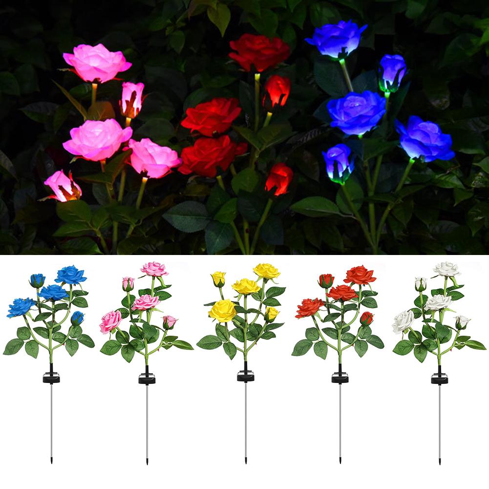 LED Solar Rose Decorative Light | Brehn