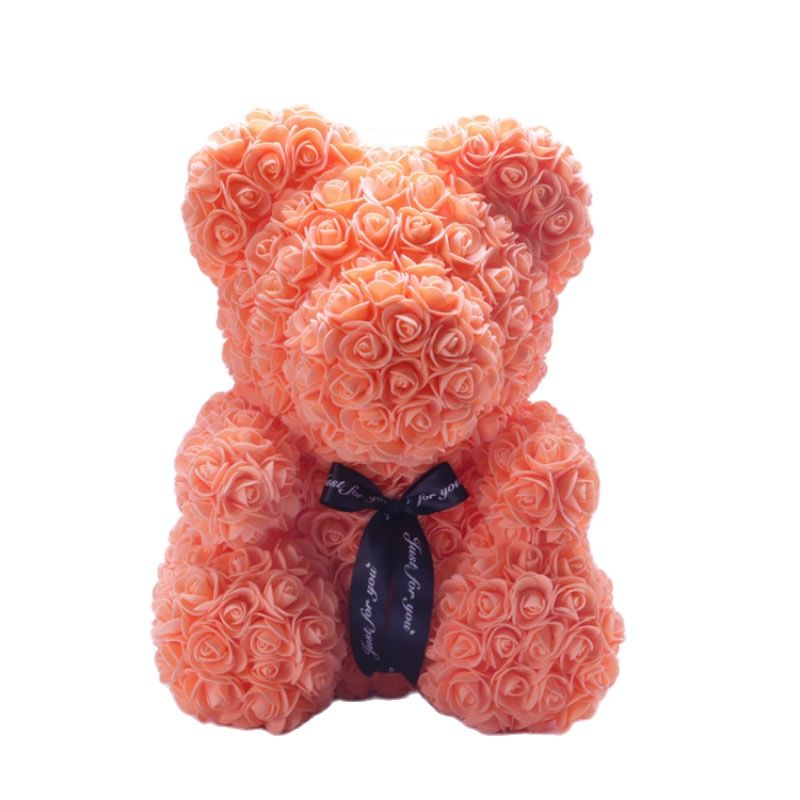 Brehn | Künstliche Rosenblumen Teddybär