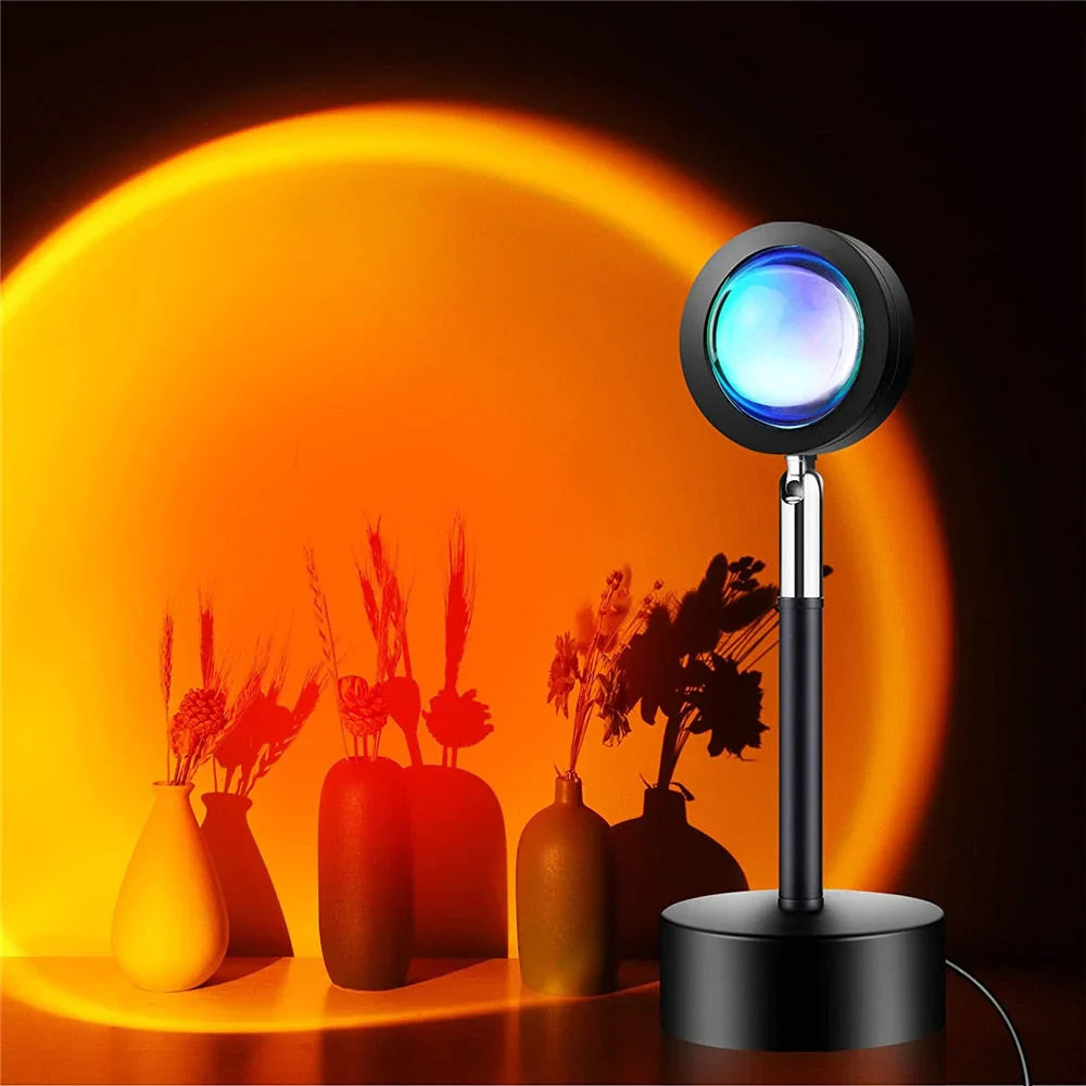 Sonnenuntergang Lampe mit 4 Farben - GlowSphere | Brehn