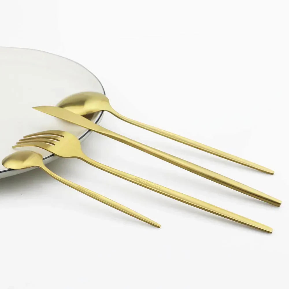 Hochwertiges Edelstahl Besteckset für 6 Personen - Elegante Besteckkollektion