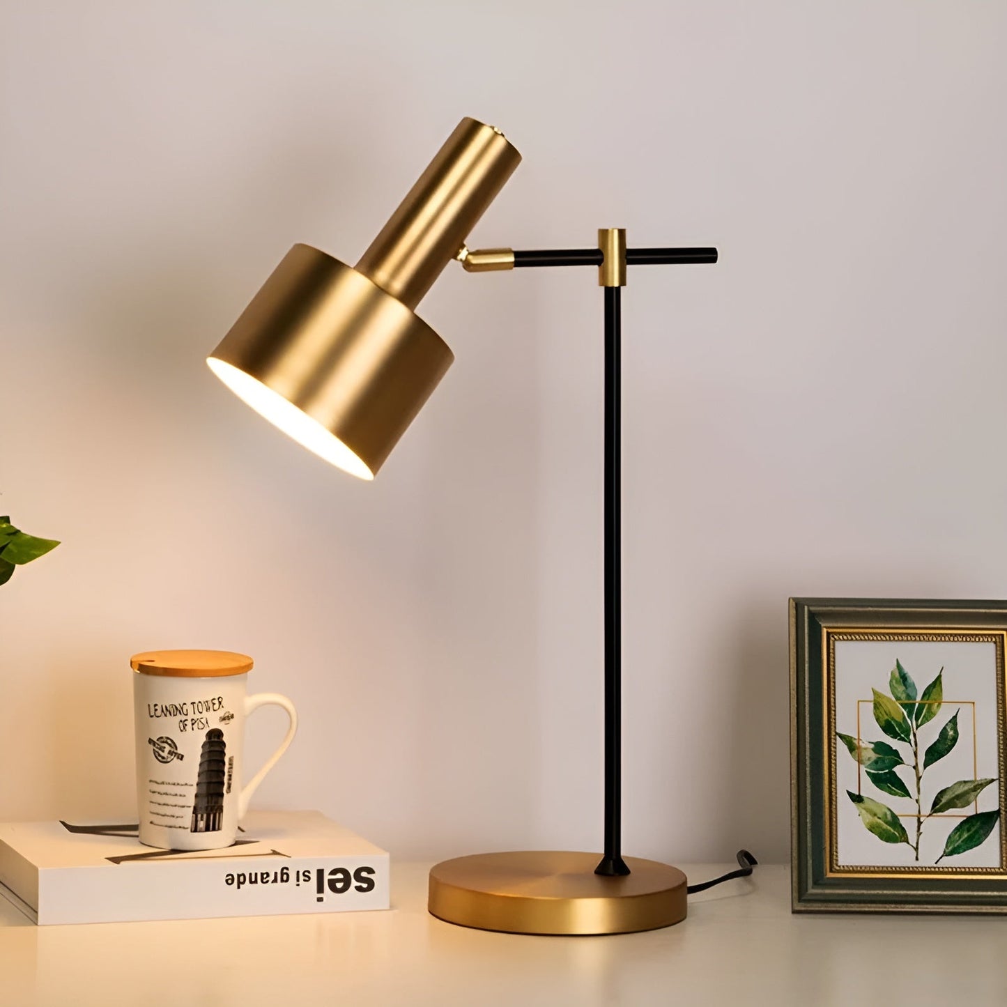 NordAura Lampe – Kreative LED-TaBrehne-Lampe