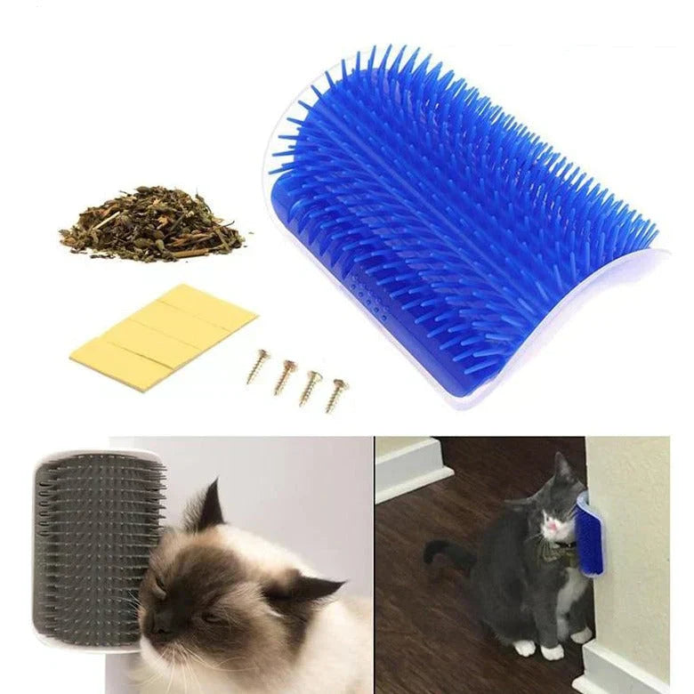 Selbstpflege Katzen Eckenbürste – FurRelaxer Brehn