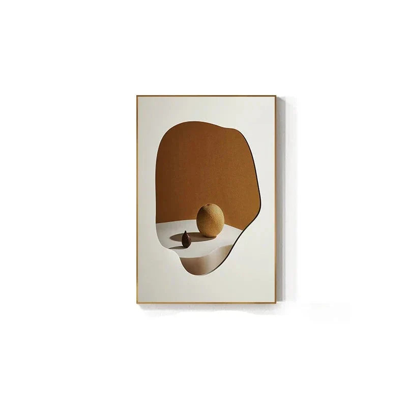 Moderne Ästhetik Abstracte Geometrie Wandkunst Feine Kunst Leinwanddrucke Bilder für luxuriöse Wohnung Wohnzimmer Esszimmer Eingang Foyer Kunst Dekor | Brehn