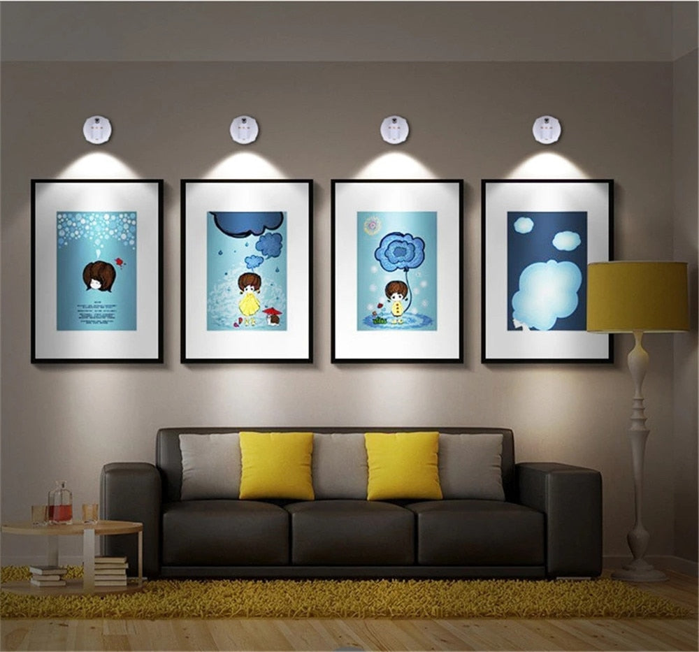 VIvolux | Smart LED Fernbedienung Wiederaufladbarer Spotlight