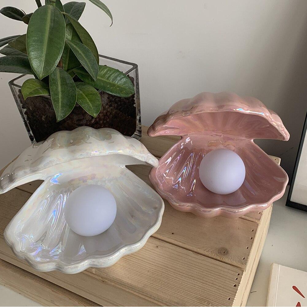 Chelly Chic Muschel Lampe | Eine magische Lampe mit einer Perle | Brehn