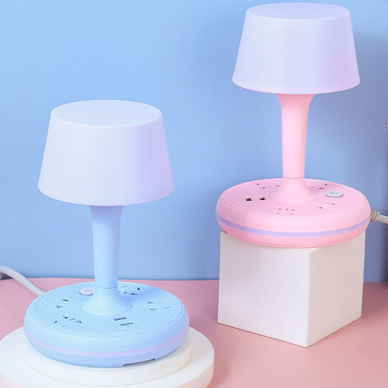 Multi Power Strip Phone Holder Tischlampe | Brehn