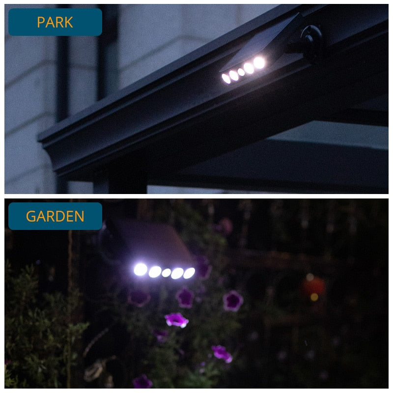 LED Solar Bewegungsmelder Außenleuchte