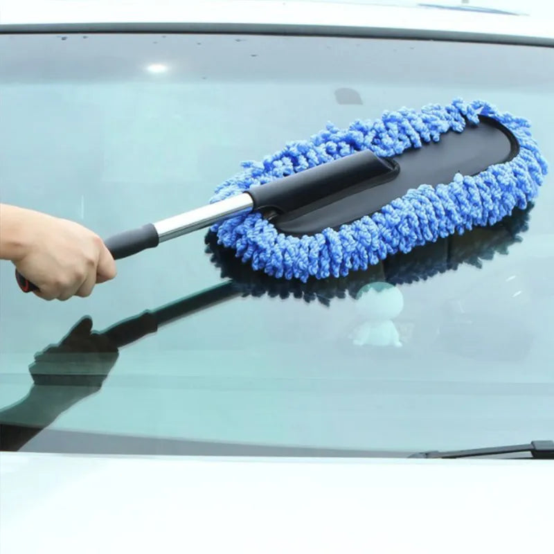 VIvolux | Pro Clean Universal Ausziehbares Auto-Wachs-Bürsten-Set