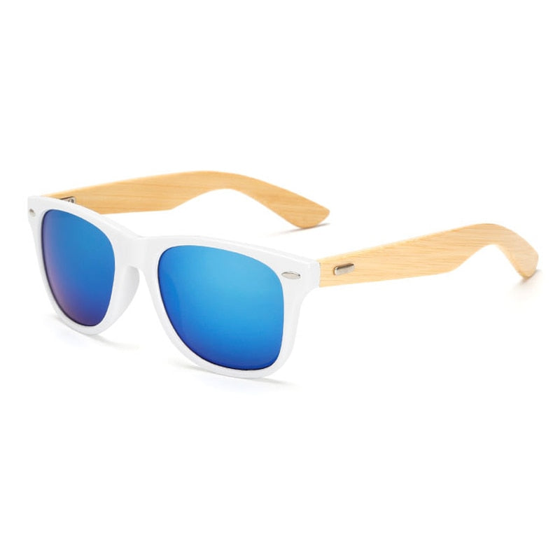 Brehn | Bamboo Retro Holz Sonnenbrille