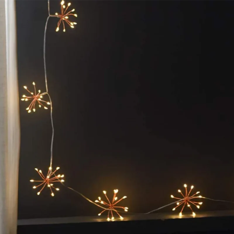 Brehn | Feuerwerks Silber Lichterkette