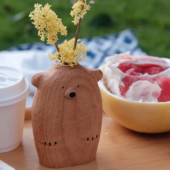 Süßer kleiner Bären-Blumenvase | Brehn
