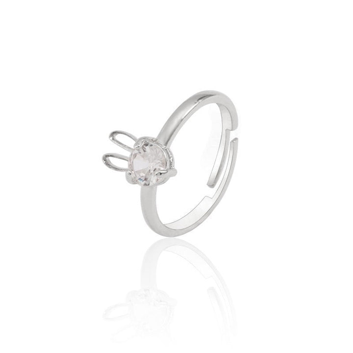 Brehn | Magischer Strahlender Hasen Charm Ring