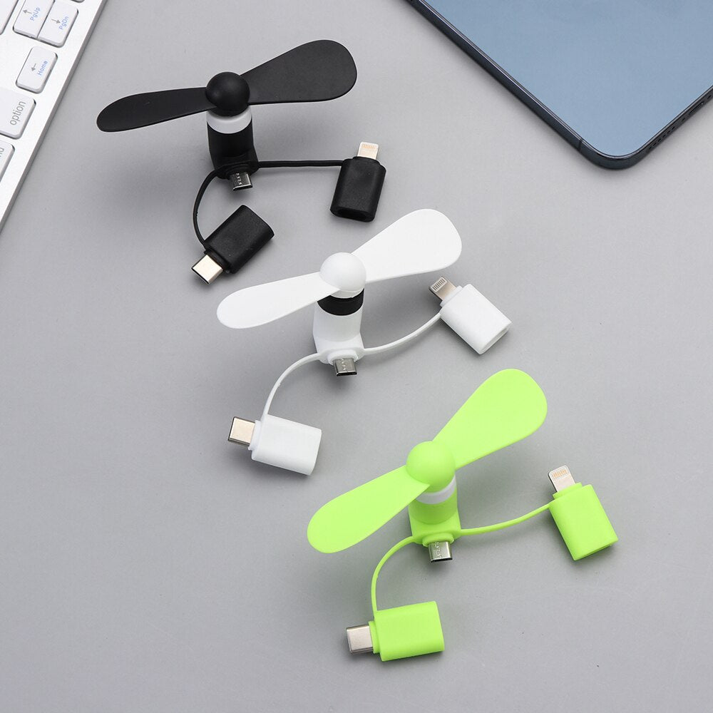 Tragbarer Mini-Handy-USB-Lüfter | Brehn