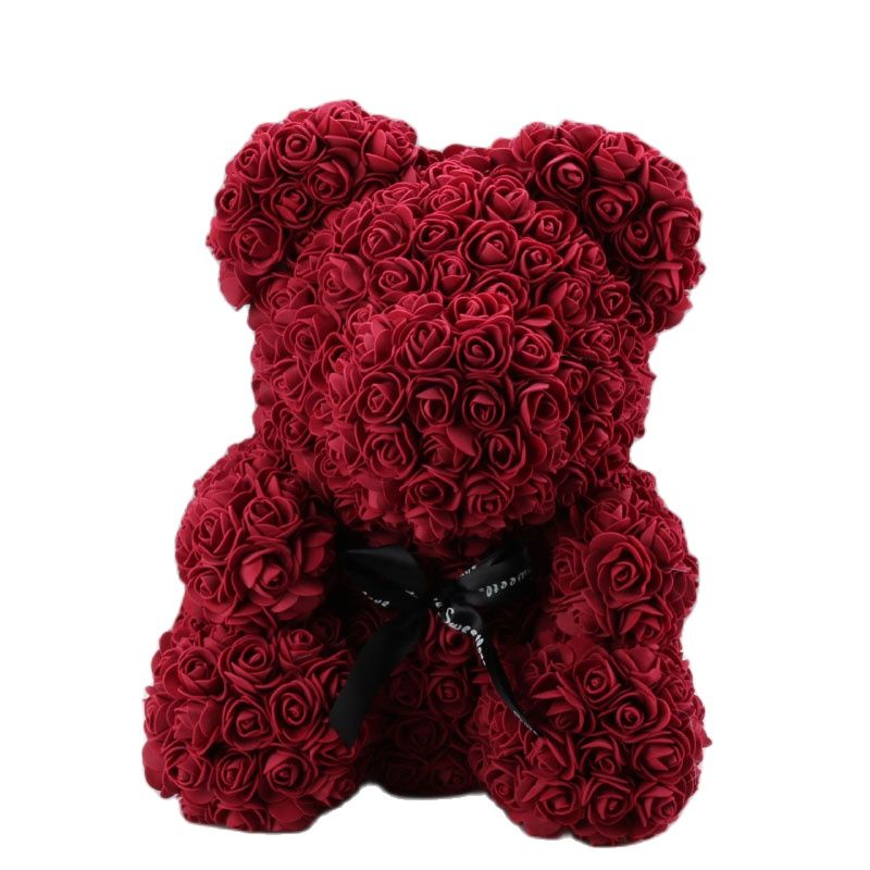 Brehn | Künstliche Rosenblumen Teddybär