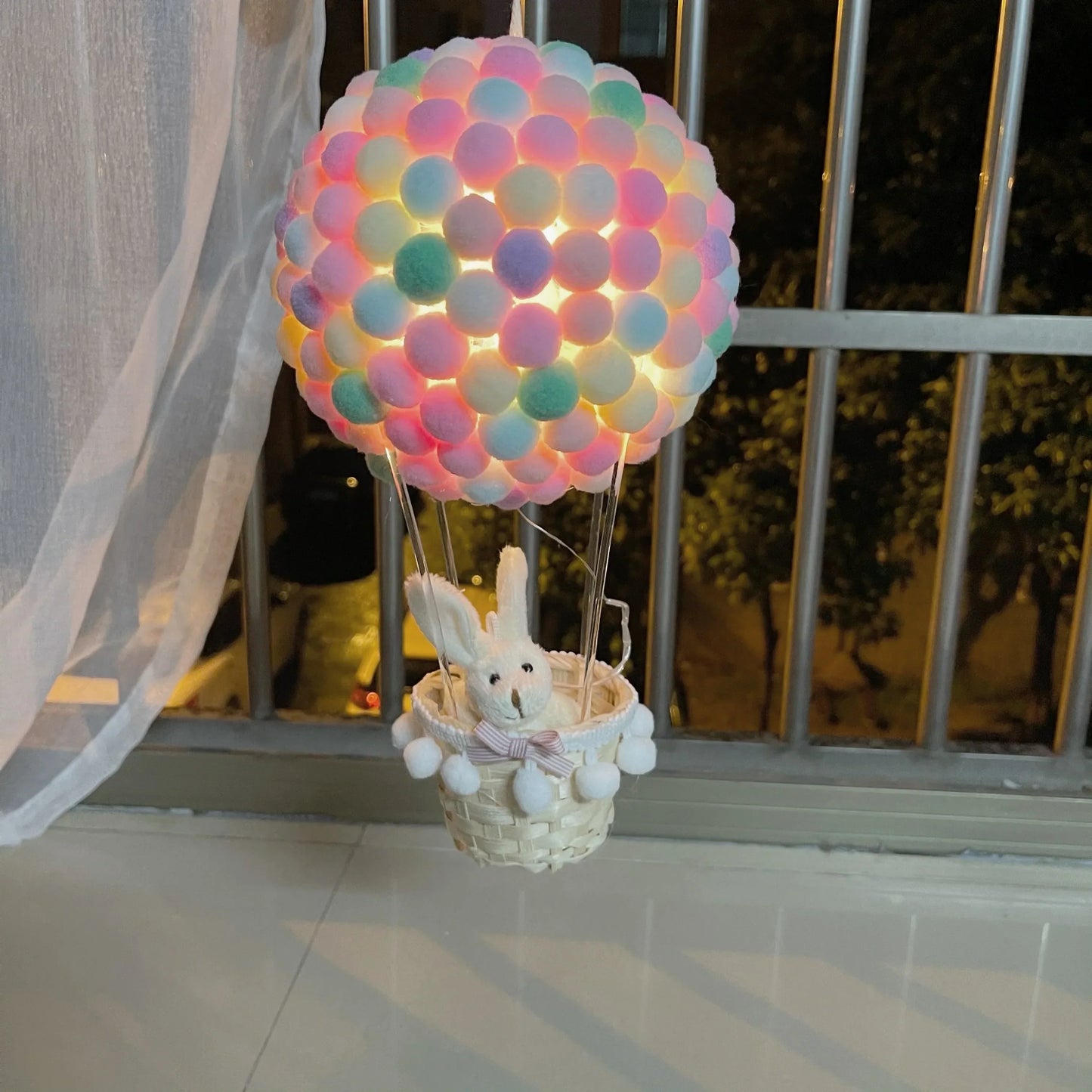 DIY Heißluftballon-förmige fliegende Tiere Nachtlampe | Brehn