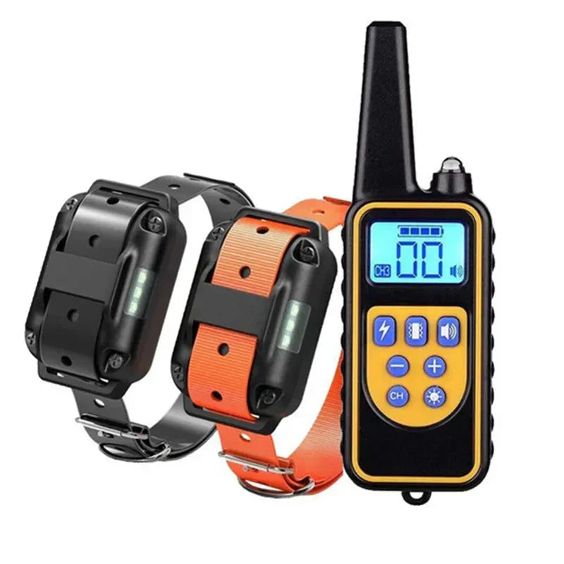 Brehn | Elektrisches Trainingshalsband | Wasserdicht und wiederaufladbar für alle Hunde