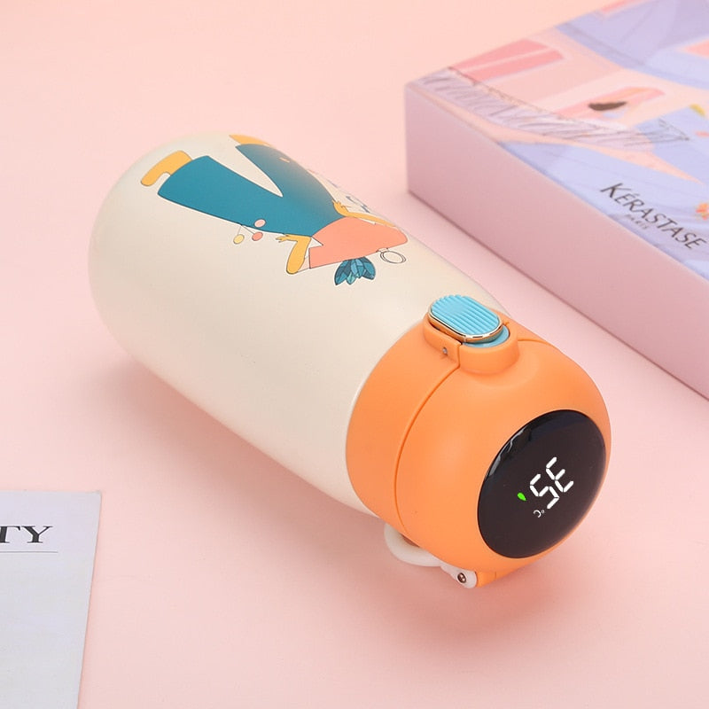 Funky LED Temperaturanzeige Thermo-Wasserflasche | Brehn