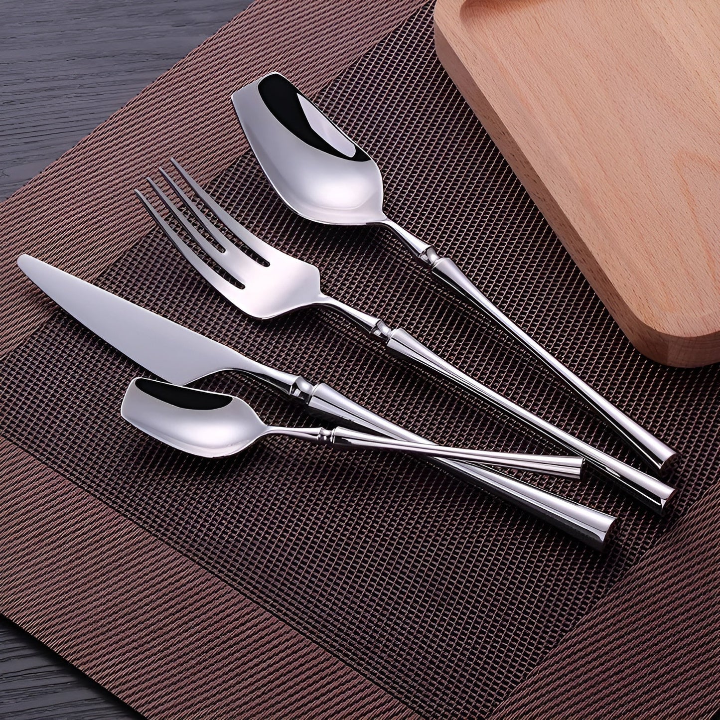 Besteckset aus Edelstahl – robust und elegant | Perfekt für den Alltag und Gäste