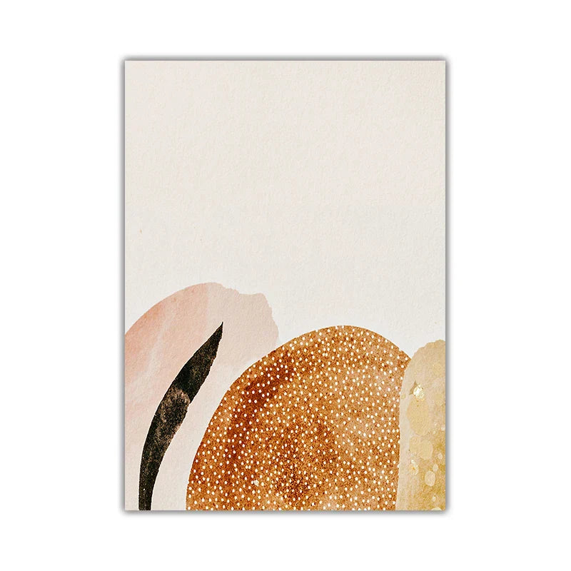 Minimalistische Pastell-Aquarell-Wandkunst Feine Kunst Leinwanddrucke Modern abstrakte nordische Bilder für Wohn- und Schlafzimmer Kunstdekoration | Brehn