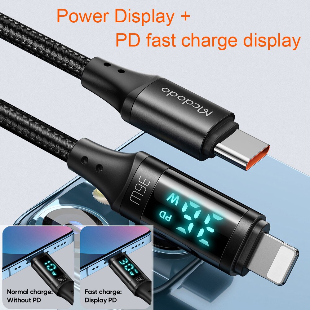 Brehn | Power Display Universal Schnelllade-Handykabel