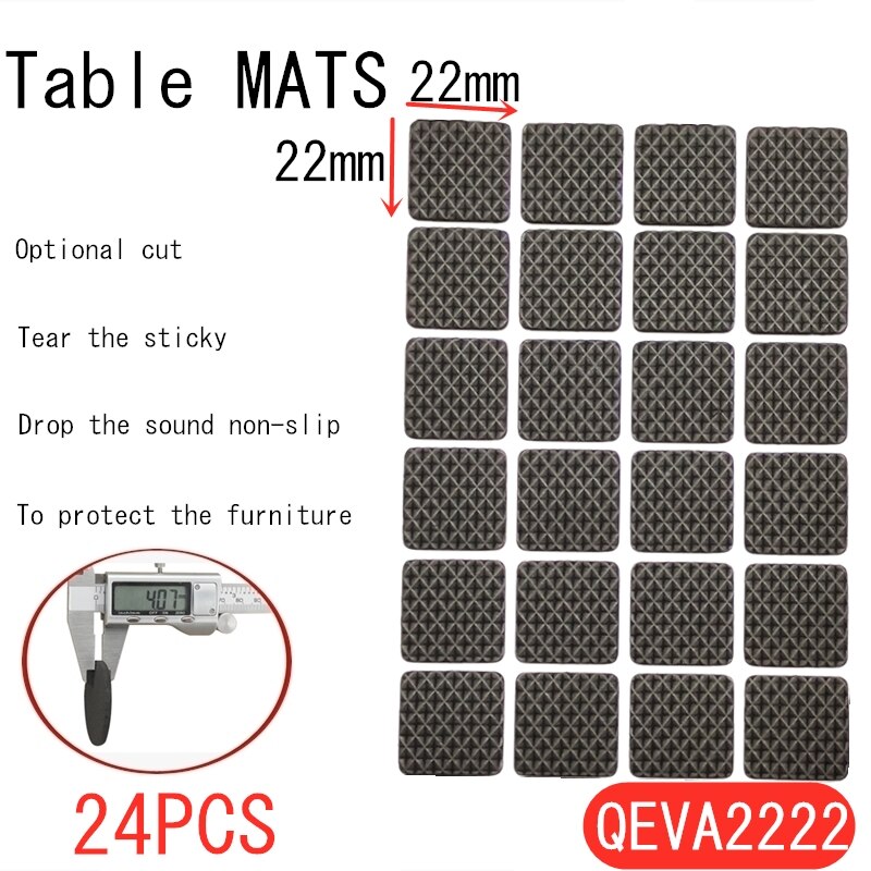 VIvolux | All Surface Rutschfeste Klebepad für Stuhlbeine